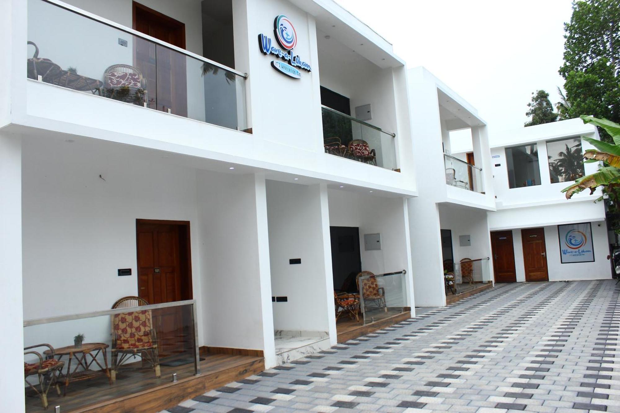 Wavealokam Beach Retreat Варкала Экстерьер фото